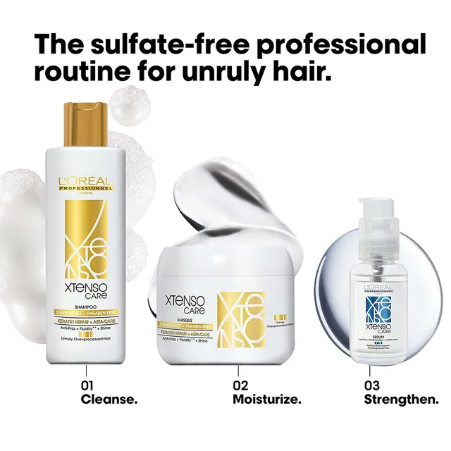 L'Oréal Professionnel Xtenso Care Sulfate Free Shampoo.